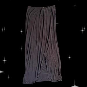 Victoria's Secret Charcoal Maxi Skirt